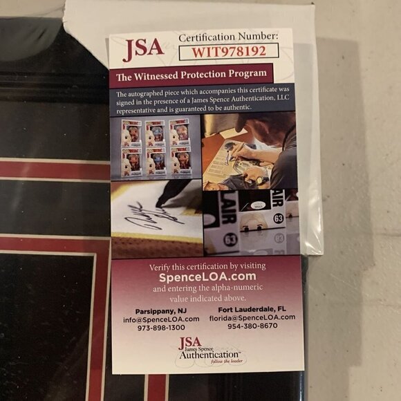 Ryan Howard autograph signed Philadelphia Phillies 16x20 photo framed JSA - Picture 2 of 5